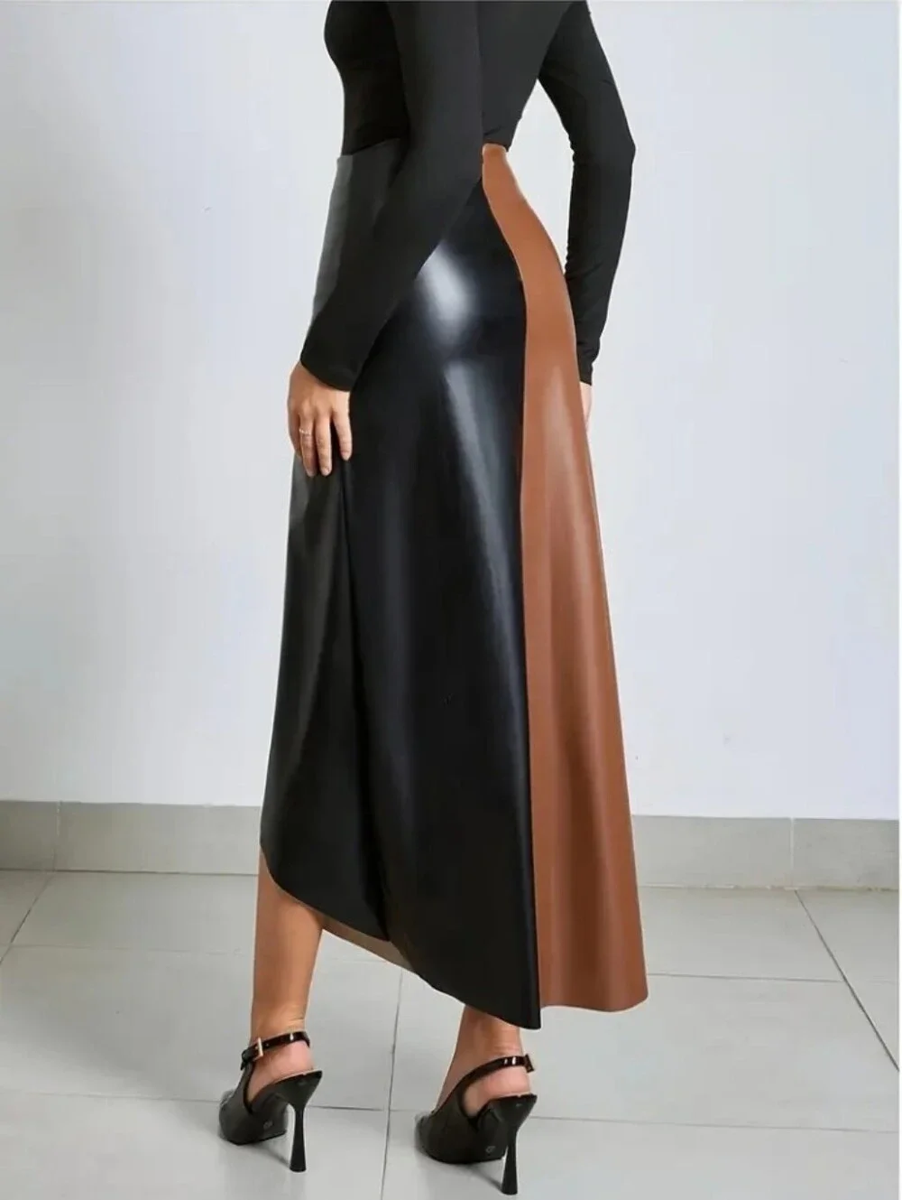 French A-Line Skirt, Mixed Colors